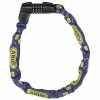 ABUS TRESOR 1385/75 Chain Lock (6 Mm X 75 Cm) Blue/Yellow