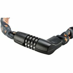 ABUS TRESOR 1385/75 Chain Lock (6 Mm X 75 Cm) Grey/Orange -Geschäft für Hautpflege 1196008 025B600x6005D