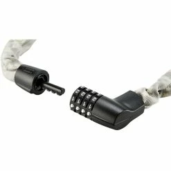 ABUS TRESOR 1385/75 Chain Lock (6 Mm X 75 Cm) Grey/White -Geschäft für Hautpflege 1196011 035B600x6005D