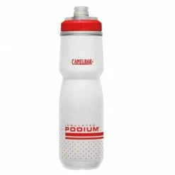 CAMELBAK PODIUM CHILL Insulated Bottle White/Red (710 Ml)