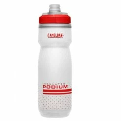 CAMELBAK PODIUM CHILL Insulated Bottle White/Red (620 Ml)